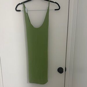 Primark Green Backless Dress